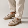 Barnaby | Suede Tassel Loafers