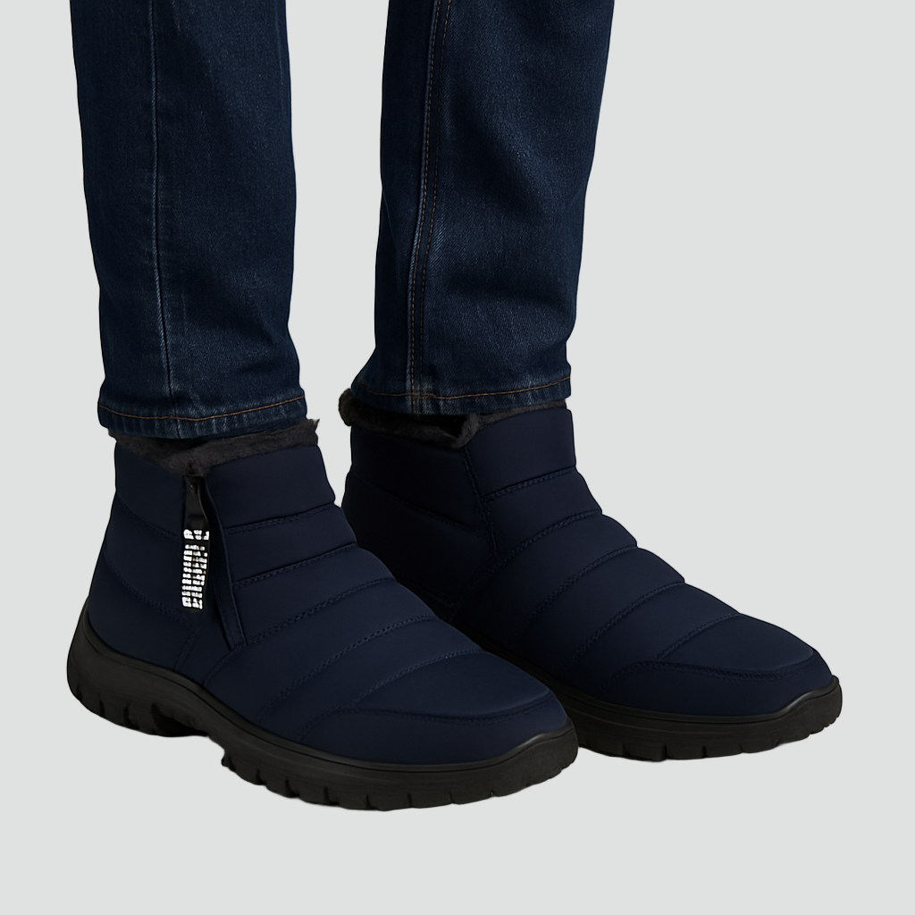Tygo - Water Repellent Lined Winter Boots with Grip Sole