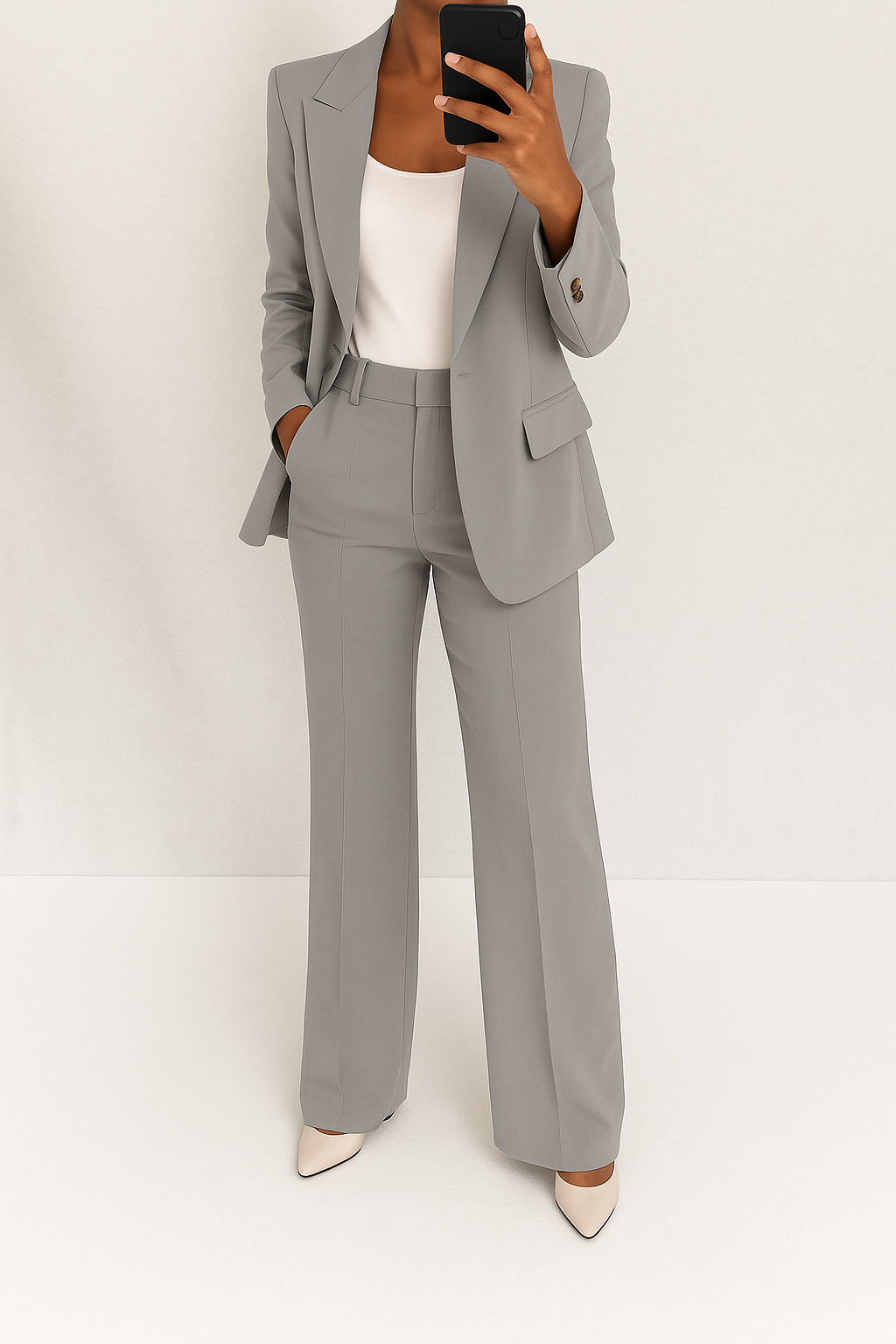 Stellamaris - Structured Blazer and Trouser Pantsuit