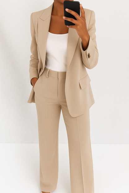Stellamaris - Structured Blazer and Trouser Pantsuit