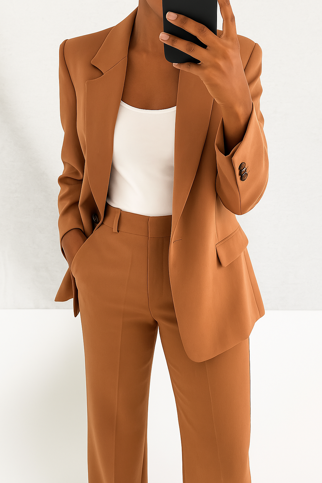 Stellamaris - Structured Blazer and Trouser Pantsuit
