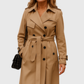 Nerissa | Tailored Classic-Silhouette Trench Coat
