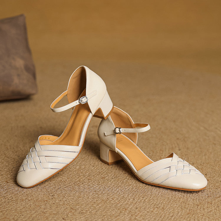Women's block heel orthopedic shoes for everyday wear