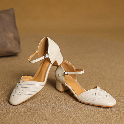 Women's block heel orthopedic shoes for everyday wear