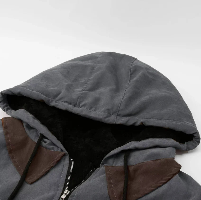 Bram - Hooded Jacket with Fleece Lining