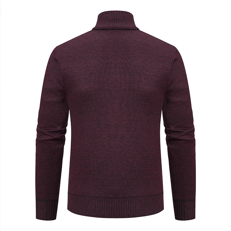 Layering knit sweater for men