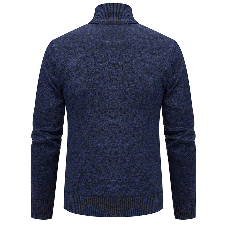 Layering knit sweater for men