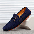 Oliver | Perforated Leather Loafers in Four Colours