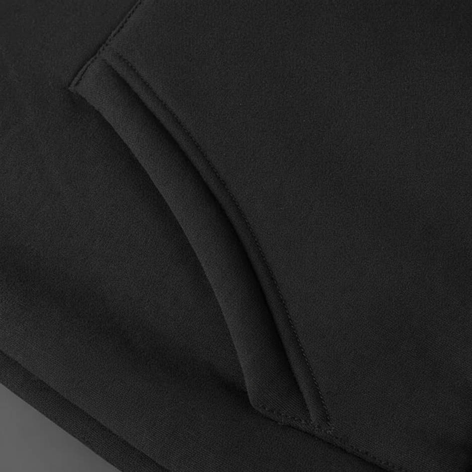 Sherpa lined hoodie jacket for men