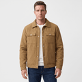 Hudson | Quilted Corduroy Jacket with Snap Front