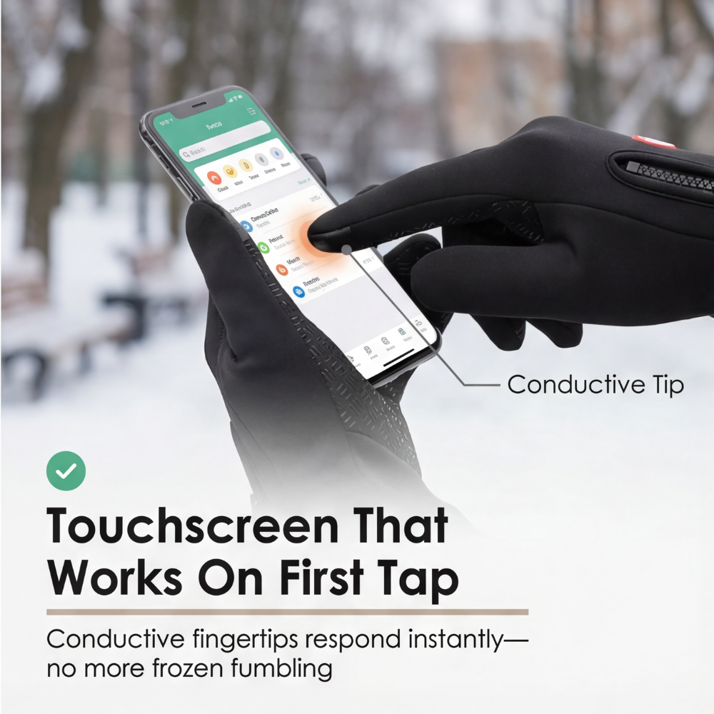 Coriander - Thermal Touchscreen Gloves