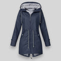 Amabel | Hooded Zip-Up Longline Parka