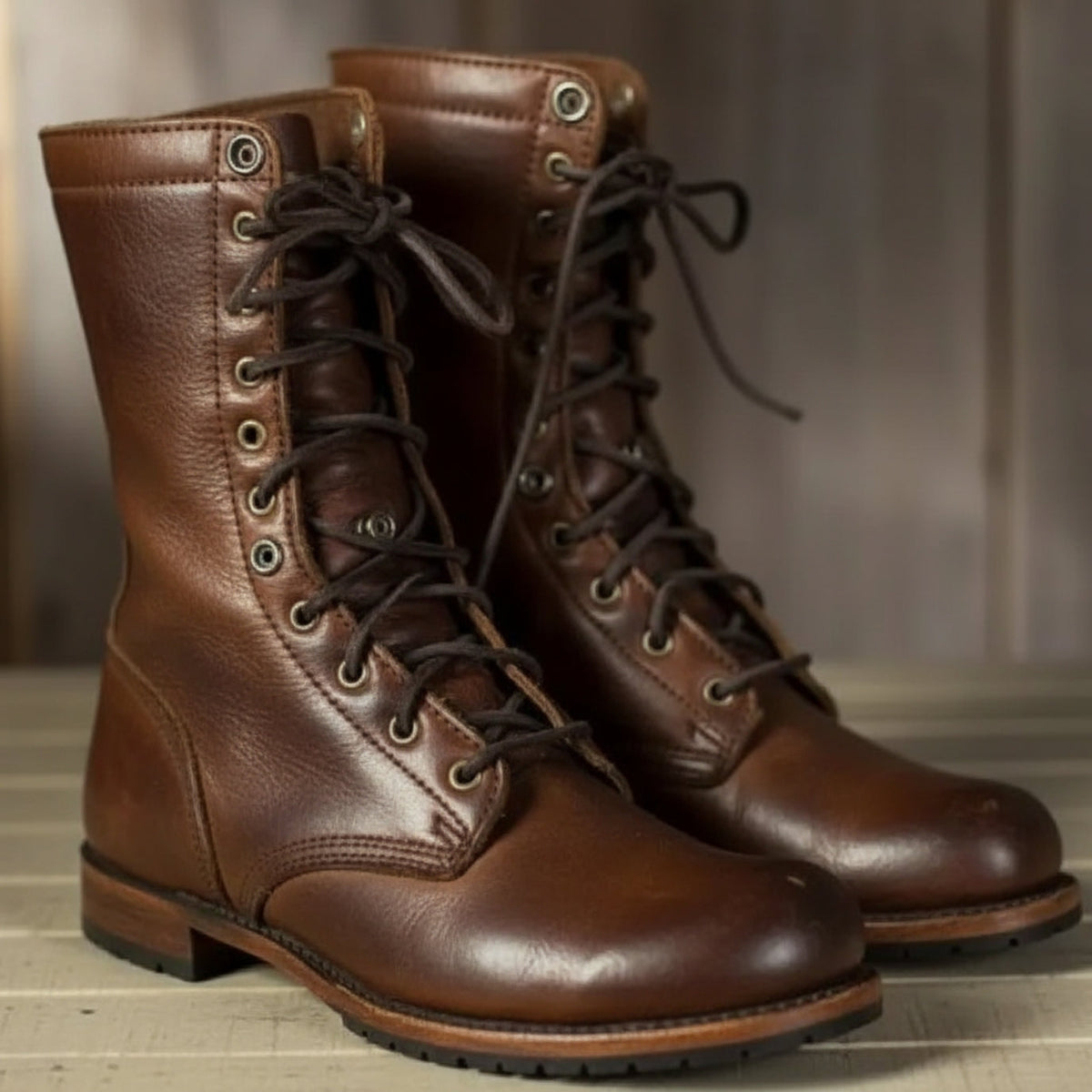 Lorena - Heritage Lace-Up Boots