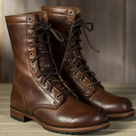 Lorena - Heritage Lace-Up Boots