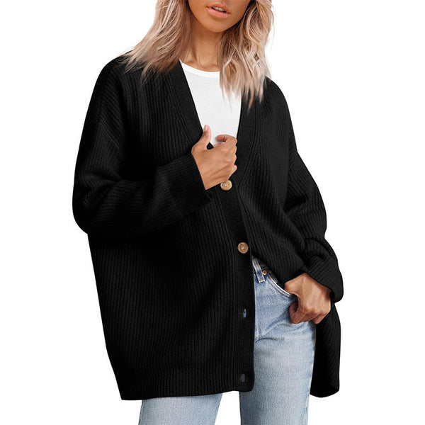 Evadne | Oversized Draping Open-Front Cardigan