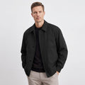 Mikael | Turn Down Collar Bomber Jacket