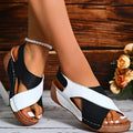 Bella | Cross Strap Orthopedic Sandals