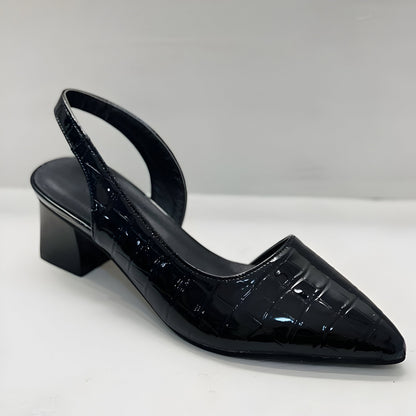 Women's block heel orthopedic heels for everyday wear