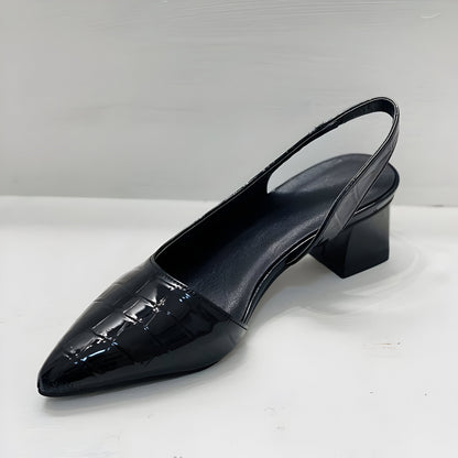 Women's block heel orthopedic heels for everyday wear