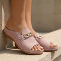 Isolde | Slip-On Buckle Orthopedic Sandals