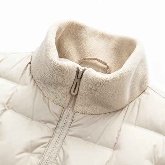 Men's quilted puffer jacket