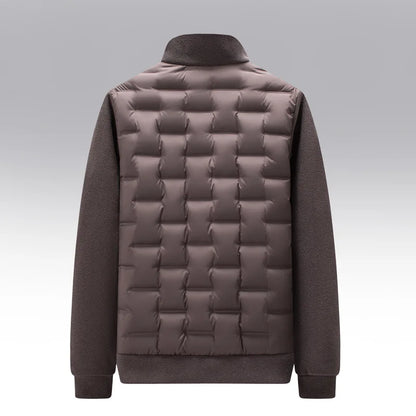 Men's quilted puffer jacket