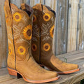 Callie | Embroidered Pointed Toe Orthopedic Boots
