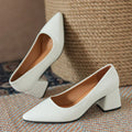 Maxine | Slip-On Block Heel Orthopedic Heels