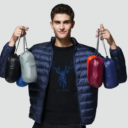 Anton - Lightweight Puffer Jacket with Pack-Away Pouch