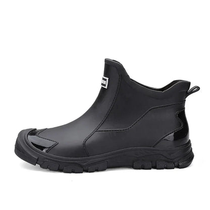 Women's pull-tab orthopedic Chelsea rain boots