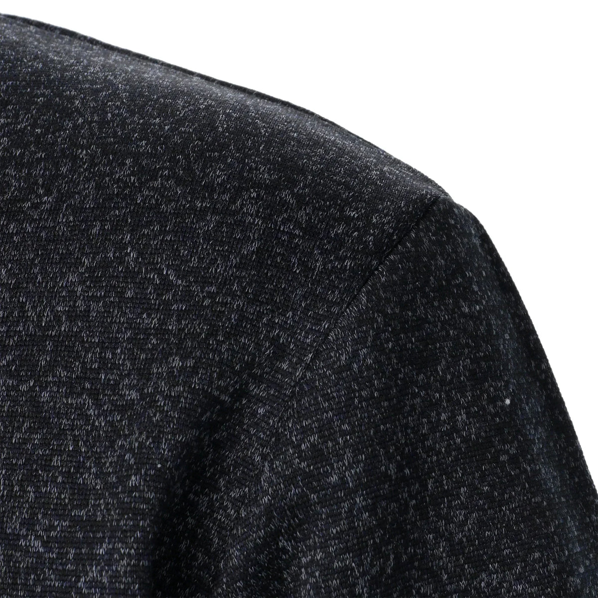 Knitted sweater for men with elbow patches