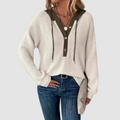 Romaine | Knitted Long-Sleeve Hooded Top
