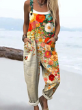 Averil | Wildflower Print Wide-Leg Jumpsuit