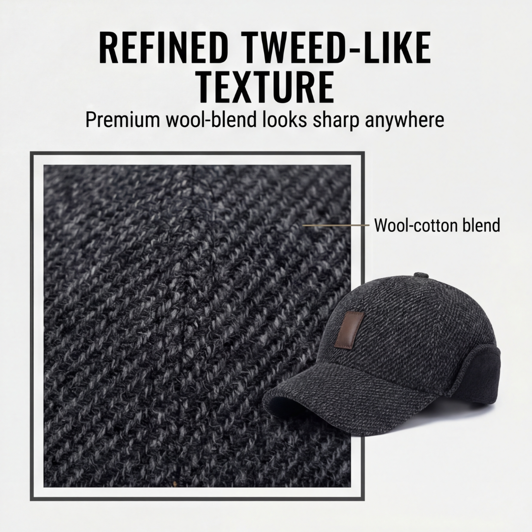 Coldguard - Fleece Lined Cap with Ear Flaps
