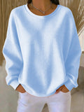 Amelia | Textured Waffle-Knit Top in Ten Colours