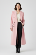 Clarisse | Notched-Lapel Button-Front Coat