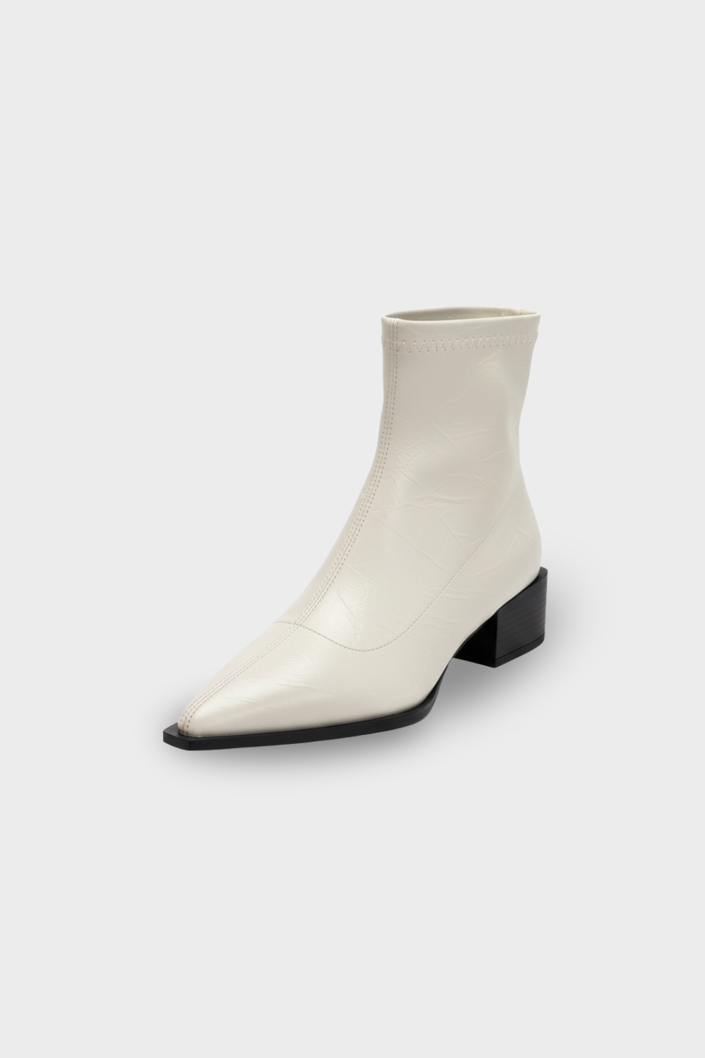 Lucinda - Pointed Toe Slip-On Ankle Boots