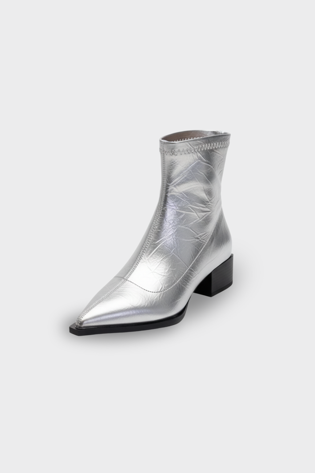 Lucinda - Pointed Toe Slip-On Ankle Boots