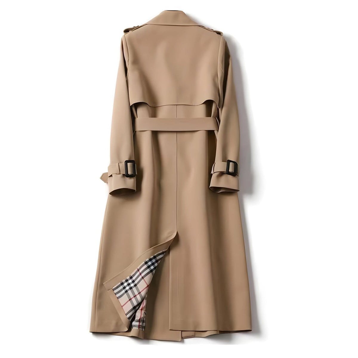 Nerissa - Tailored Classic-Silhouette Trench Coat