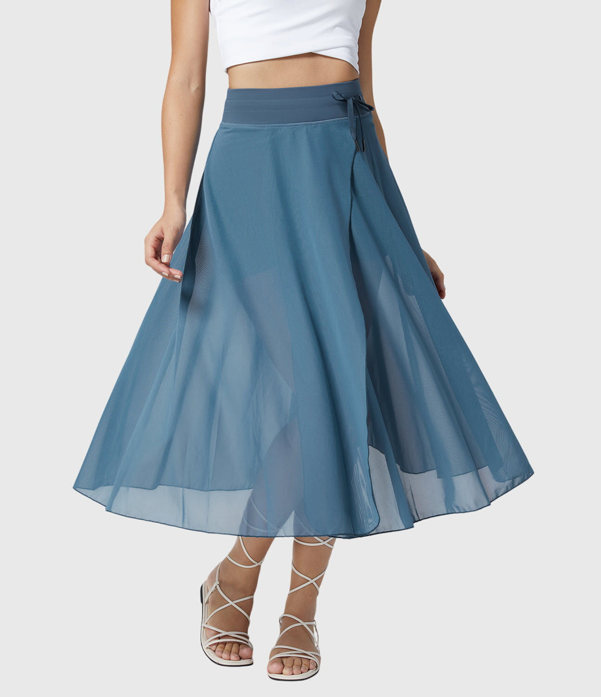 Hildur - High-Waist Two-in-One Skirt