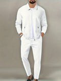 Adam | Tracksuit Set with Full Zip Jacket and Drawstring Trousers