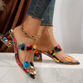 Yolande | Strappy Colorful Orthopedic Sandals