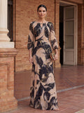 Aira | Draped Breezy Midi Dress