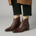 Pascaline | Stacked-Heel Orthopedic Ankle Boots