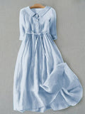 Arnelle | Chic Half-Sleeve Midi Dress