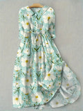 Astoria | Flowing Floral Midi Dress