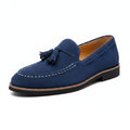 Nicholas | Suede Tassel Loafers with Cushioned Sole