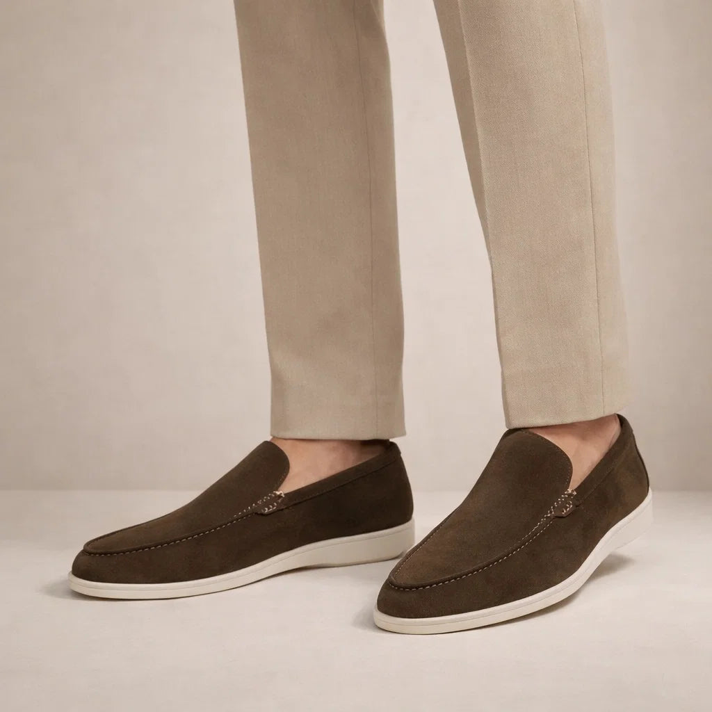 Wessel - Leather Slip-On Casual Loafers