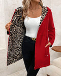 Mabel | Reversible Zip-Up Animal Print Coat