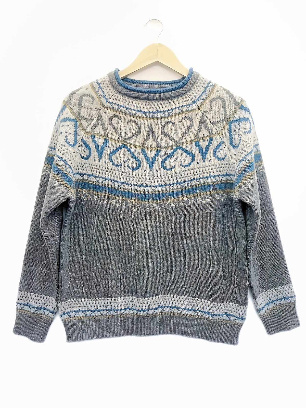 Ottilie - Nordic Pattern Winter Sweater